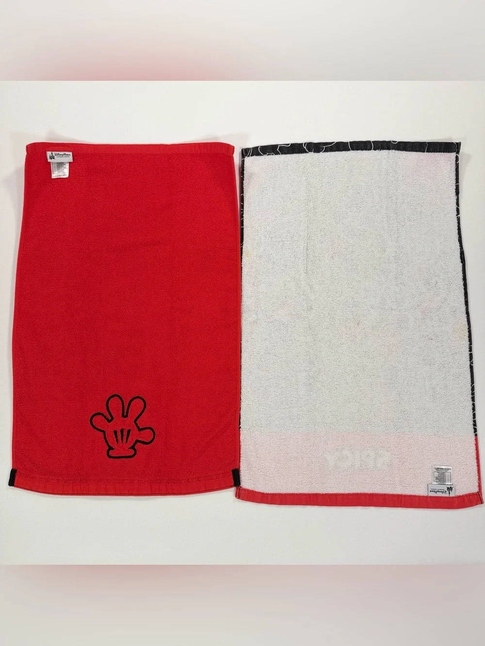 Disney Parks Kitchen Towels Lot Mickey Mouse Glove Spicy Emoji Castle Dish Cloth
